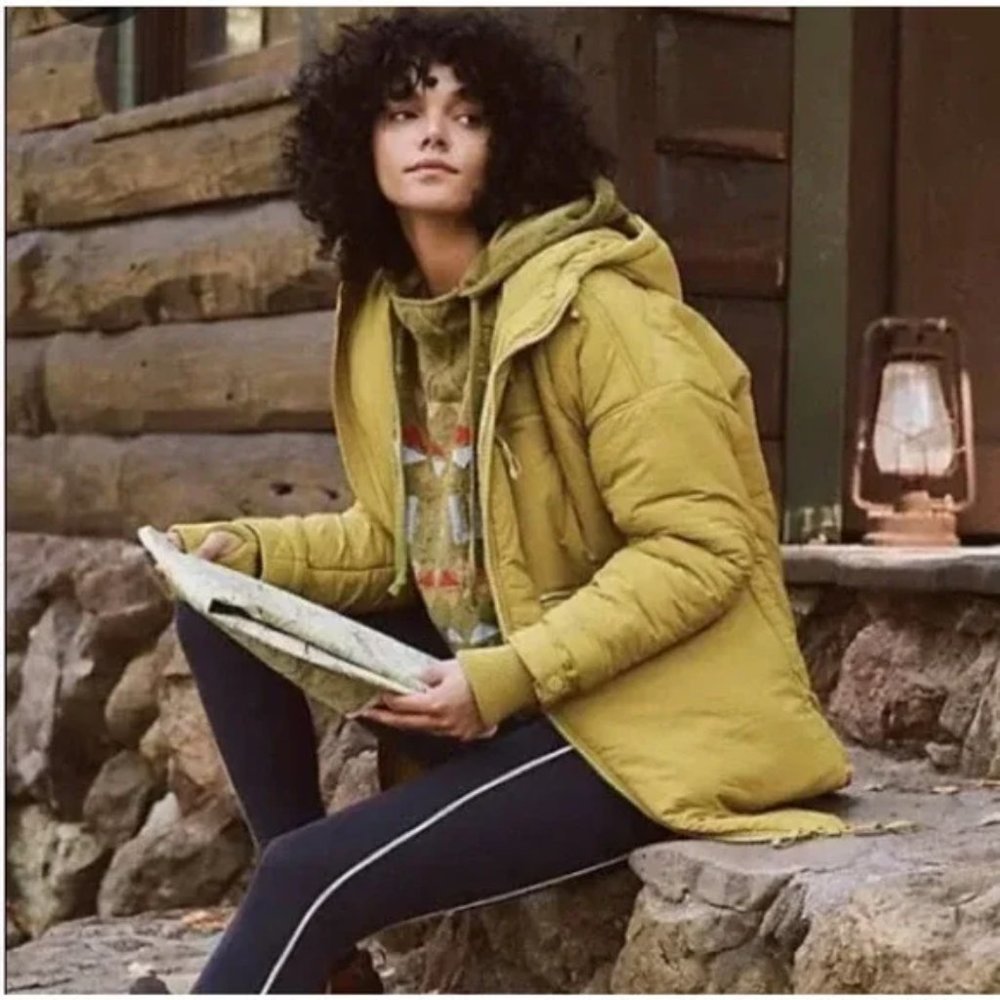 Free People Movement Survival Mode Longline Puffer Jacket Small